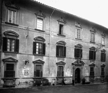 Palazzo Fabroni di Pistoia dal sito del Comune